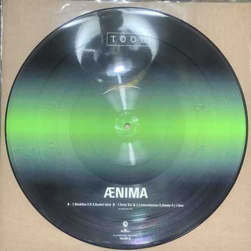TOOL Selections From Ænima Promo Sampler Picture Disc LP 1996 Zoo EU VG - Picture 1 of 5