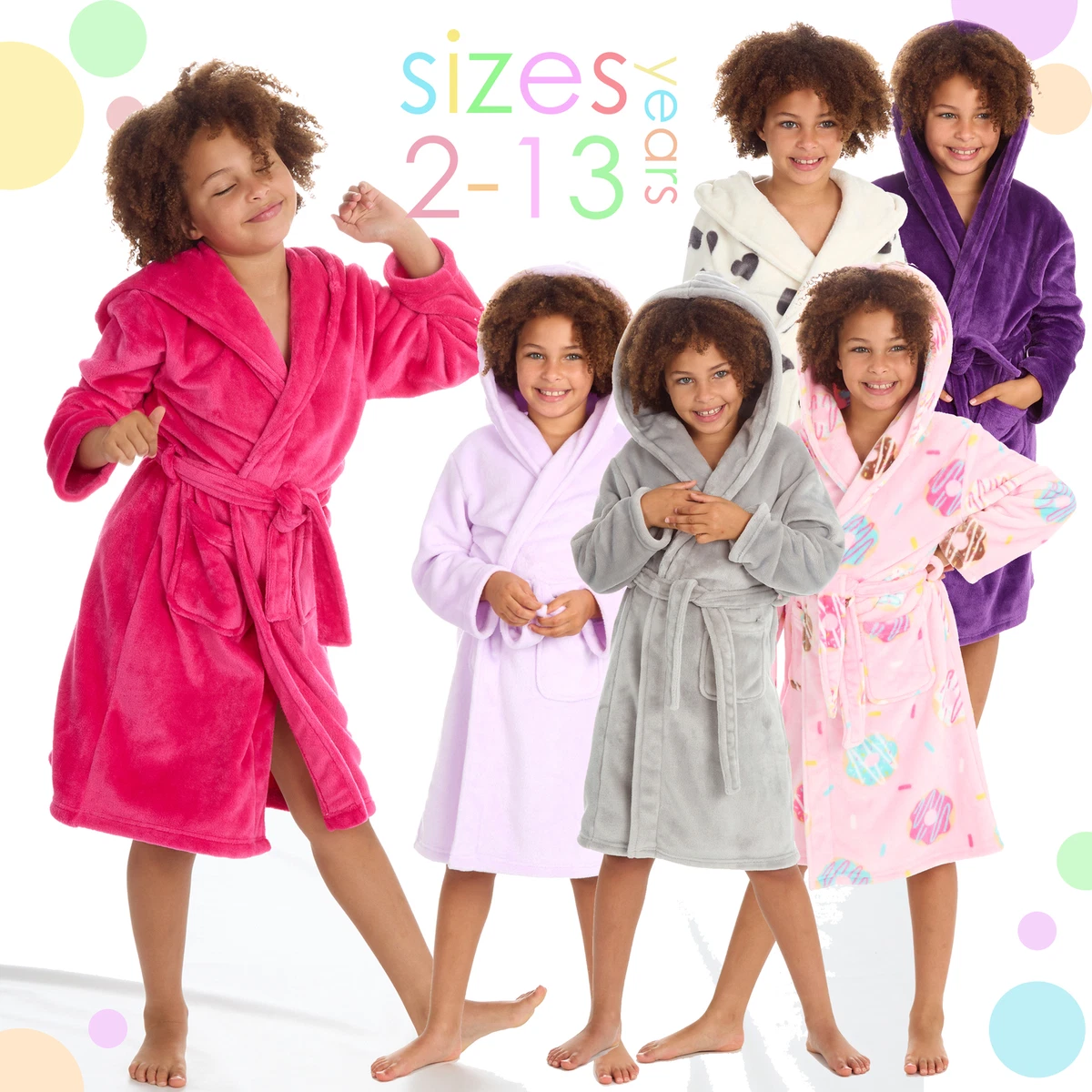 Dressing gown age 12 2025
