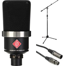 Neumann Tlm 102 Large-diaphragm Condenser Microphone With Stand And Cable -