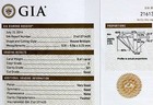 GIA loose certified .61ct SI1 E round diamond 5.51-5.56x3.23mm vintage estate  — photo 8