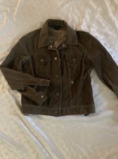 Marc Jacobs sz 4 brown corduroy jean style jacket