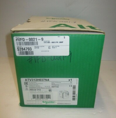 New SND inverter ATV312H037N4 0.5HP 0.37kW 380VAC/500VAC 