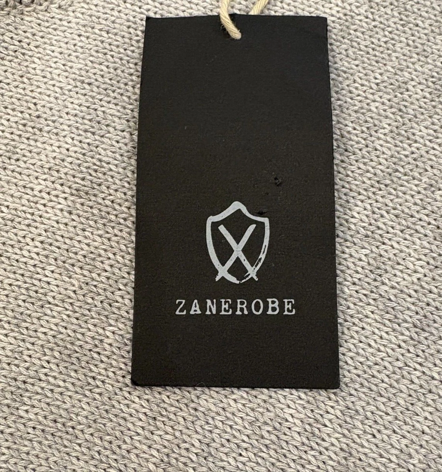 Suéter masculino gola redonda com várias listras GG novo com etiquetas: Zanerobe - Imagem 4 de 4