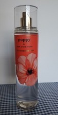 Bath  Body Works Poppy Fine Fragrance Mist Body Spray 8.Oz Brand New