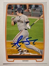 Andrew Susac Signed Bowman #BP97 2012 Card San Francisco Giants Auto MLB RAD