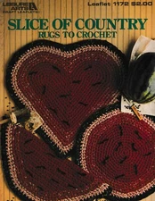 Slice of Country Rugs to Crochet | Leisure Arts 1172