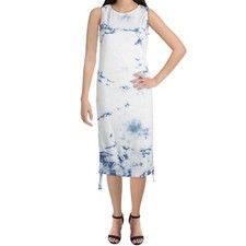 NWT Vero Moda Tie Dye Bodycon String Dress Size Small