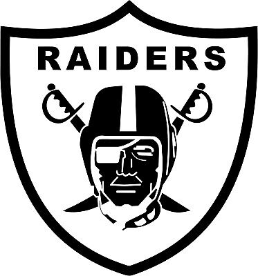 Oakland Raiders Logo Vinyl Decal Large huge stickers | eBay