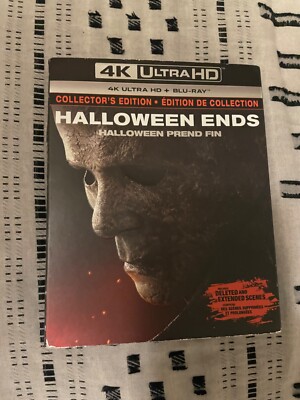 Halloween Ends (4K UHD Blu-ray) Horror Brand New and Sealed!!!
