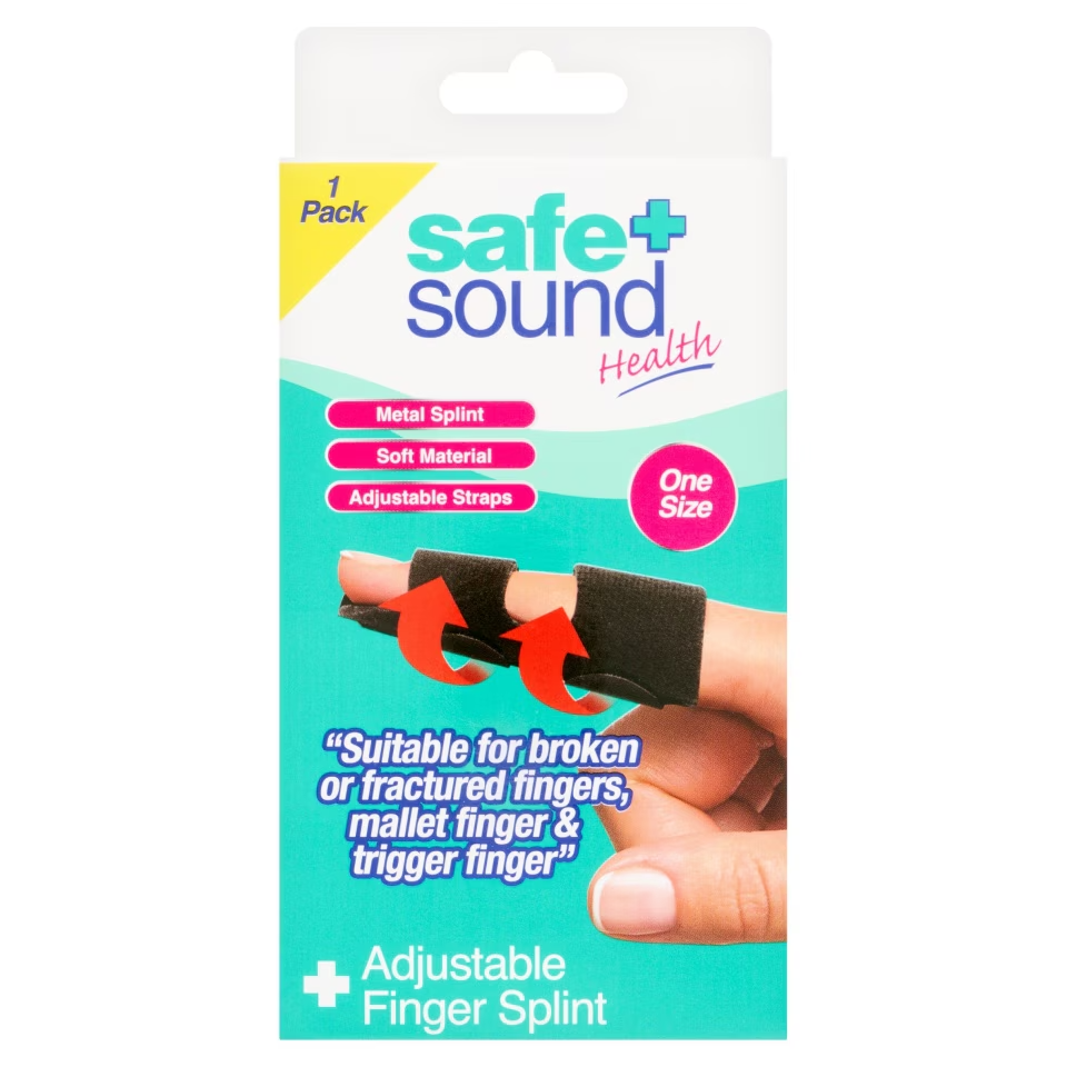 Safe & Sound adjustable finger splint SA4131.
