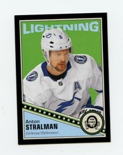 19/20 O-Pee-Chee OPC Retro Black #159 Anton Stralman 012/100 Lightning