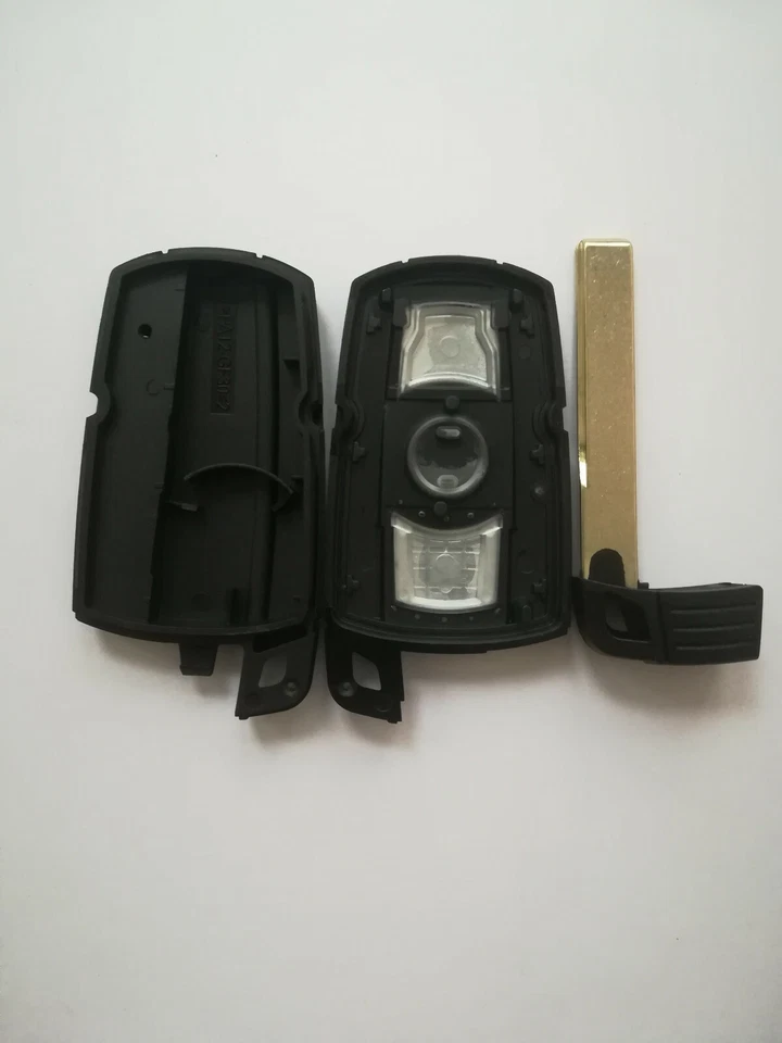 2pcs Fob Key Case for BMW 1 3 5 6 Series E90 E91 E92 E60 KR55WK49123 KR55WK49127 - Imagem 3 de 4