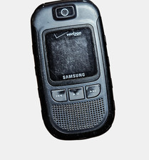 Samsung Convoy Verizon Flip Phone Military Grade SCH-U640 3G Black Gray