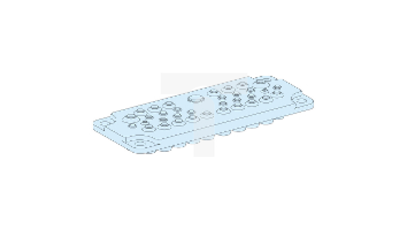 Prisma Set Membrane gland plate IP30 LVS08896 /T2UK