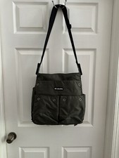 EUC Columbia Vertical Gide Messenger Crossbody Diaper Bag Changing Pad