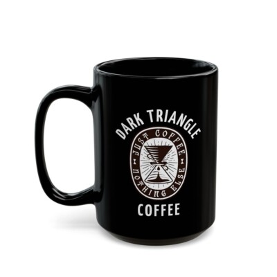 Alan Wake Mug, Dark Triangle Coffee Mug, Alan Wake Merch, Bright Falls Coffee Mu