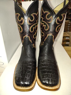 Men's Cowtown Crocodile w/matching Black Saddle Vamp (WAS: $199.98)