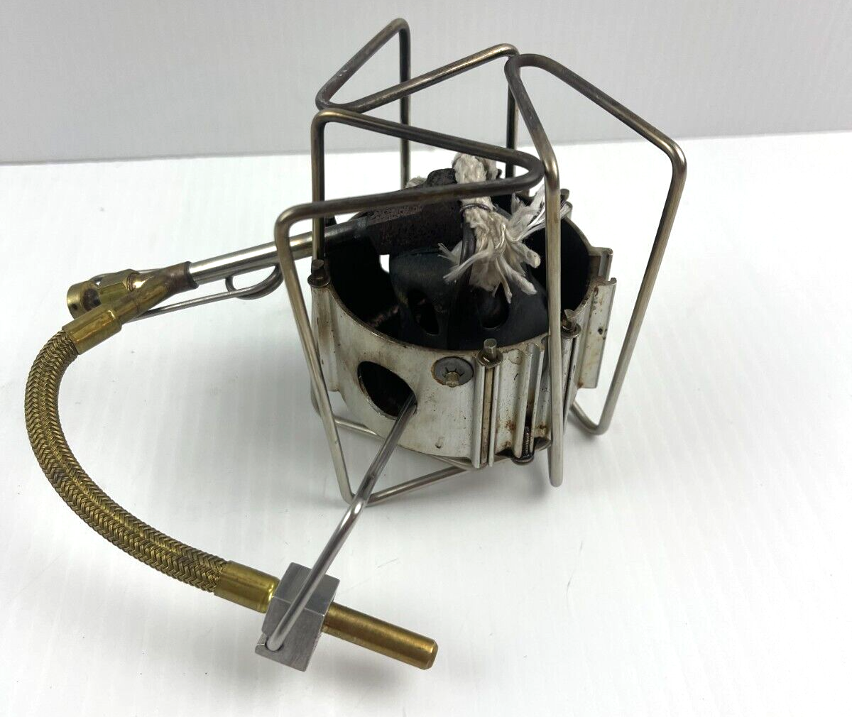 MSR Dragonfly Camping Stove System W/ Fuel Pump Wind Blocker & Tools