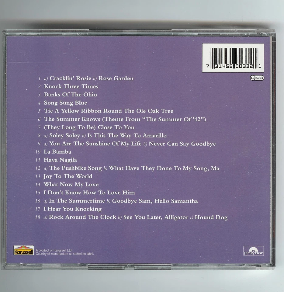 CD James Last MAKE THE PARTY LAST (1975) Banks Of The Ohio 25 all-time Greats - Bild 2 von 2