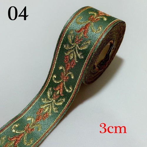 Vintage Floral Lace Crochet Jacquard Ribbon Braid Trim Fabric Decor Craft DIY 13 - Picture 10 of 46