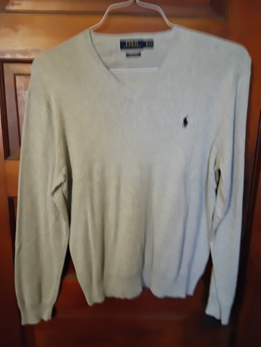 Lot of 5 Polo Ralph Lauren Prima Cotton V Neck Medium Shirts - Picture 8 of 16