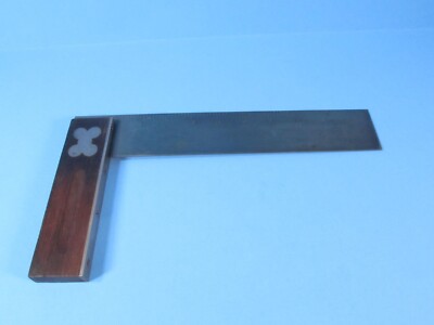 10'' Henry Disston & Sons Philadelphia Number 1 try square w/ blued blade