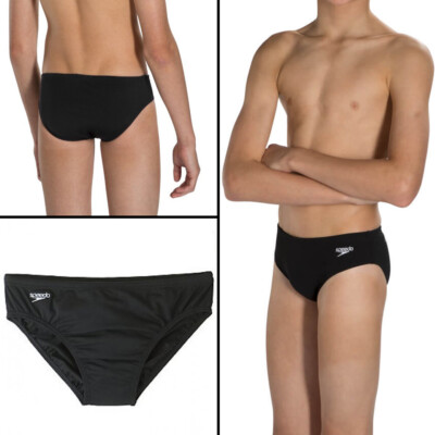 black swim briefs