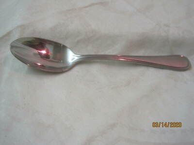 Oneida New Rim Spoon Vintage Oneida stainless oval Soup Spoon New Rim (MM) | eBay