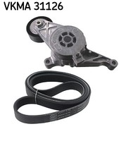 SKF Vkma 31126 Keilrippenriemensatz For VW