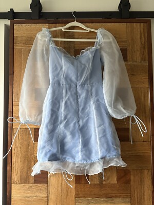 LIONESS | Feng Shui Mini Dress Blue | eBay