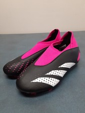 Adidas Kids Predator Accuracy .3 /Laceless /FG - Core Soccer Shoes /Size 1 US