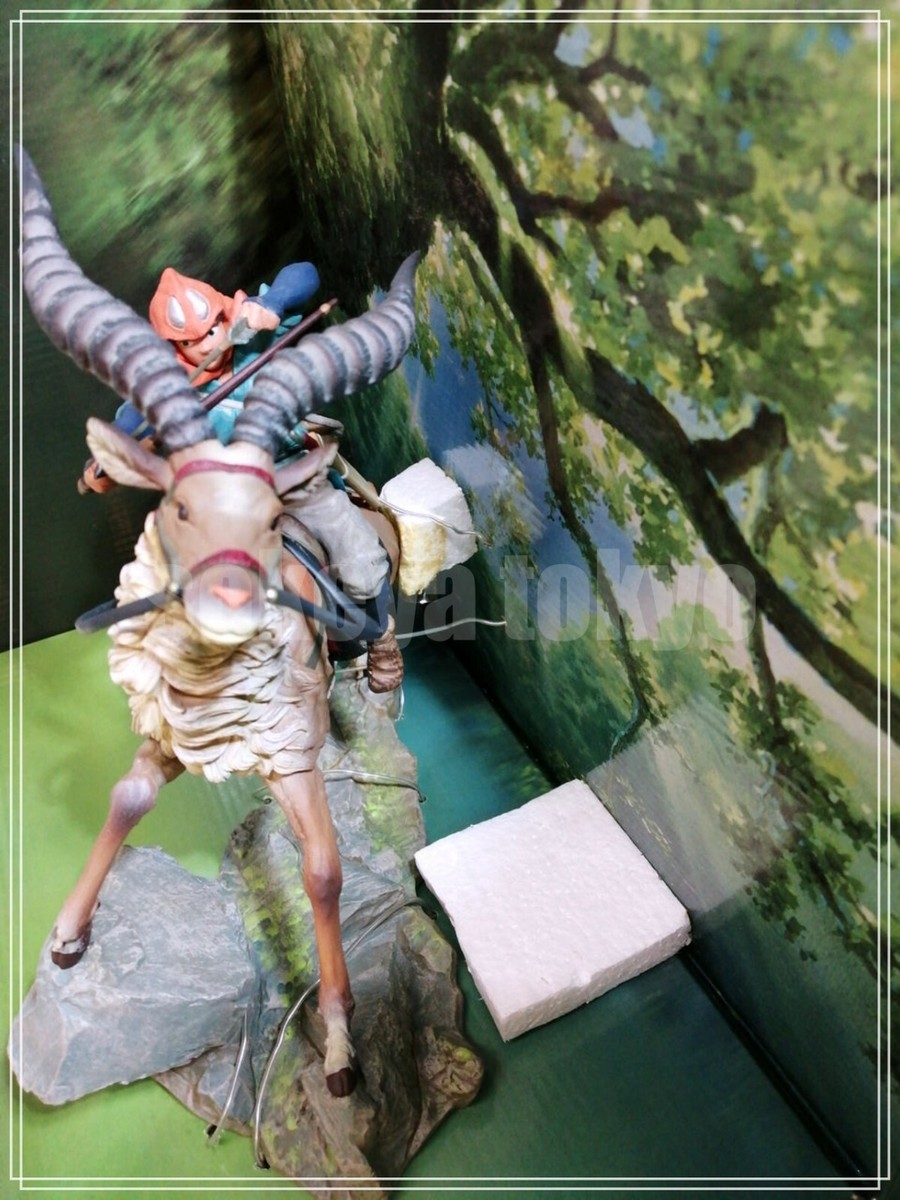 バ*ー様 Princess MONONOKE アシタカ フィギュア PRINCESS MONONOKE FIGURE ASHITAKA STUDIO GHIBLI COMINICA