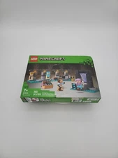 LEGO Minecraft 21252 The Armory Building Set Alex And Armorsmith 2024 Rel. Dents
