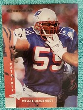 1997 DONRUSS WILLIE MCGINEST #89 NEW ENGLAND PATRIOTS
