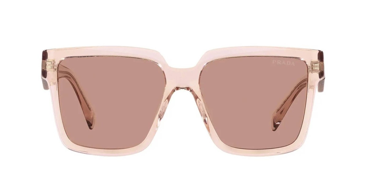 Prada PR 24ZS Geranium And Petal Crystal/Violet Pink (13I0/8M