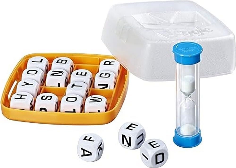 Hasbro Boggle Board Game - EARN POINTS - Spot words others don’t - FREE ...