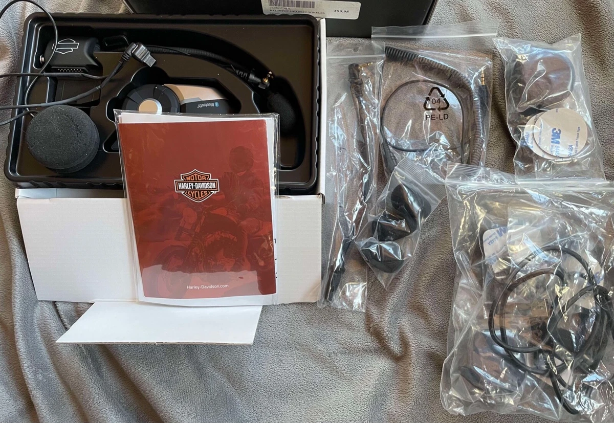 Harley Davidson-Boom! Audio 20S EVO Bluetooth Helmet Headset- upgraded speakers!