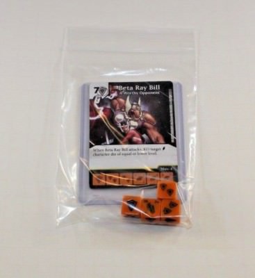 Marvel Dice Masters Mighty Thor * BETA RAY BILL * RARE Uncommon Set CUR 4 dice