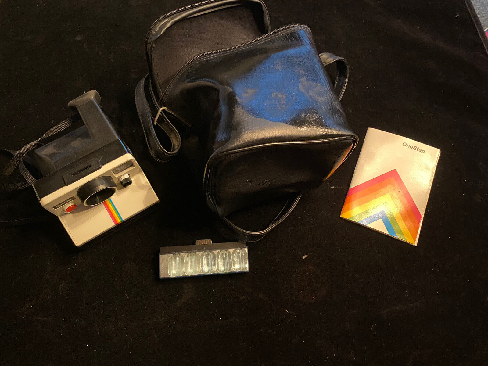 Vintage Polaroid One Max 43% OFF Step Land Camera case Carrying Portland Mall Not Tes with