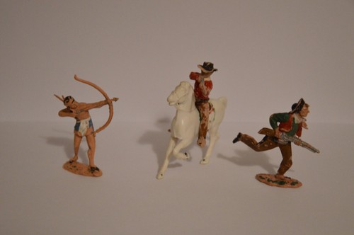 Ancien Soldat De Bazar Style Remasa Jecsan Comansi 1/32 Env Plastique