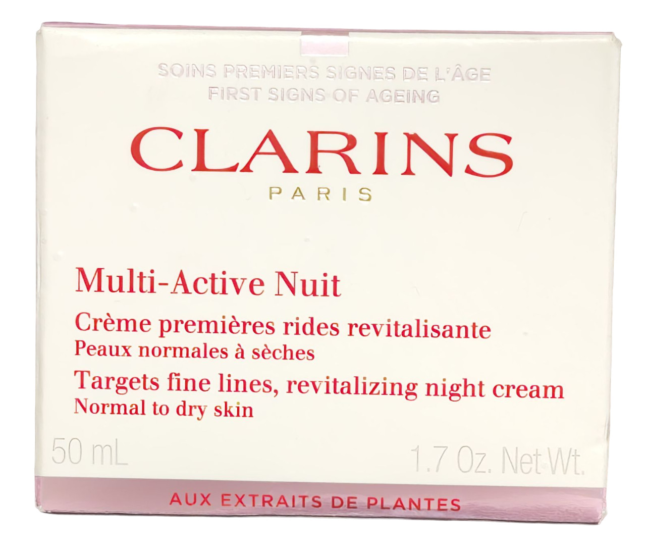 Clarins Multi-Active Night - Normal to Dry Skin - 50ml (Brand New)