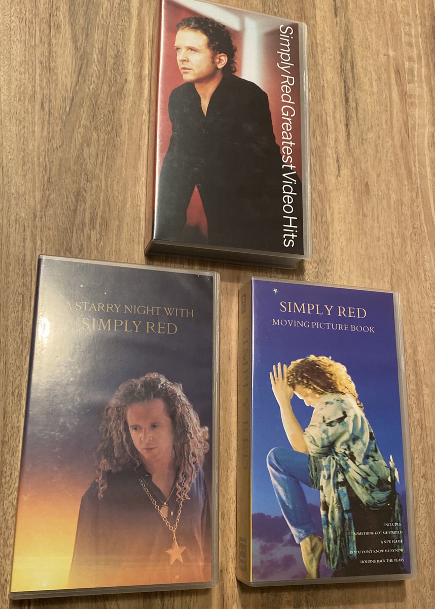 Simply Red - The Simply Red Collection (VHS, 2000, 3-Tape Set