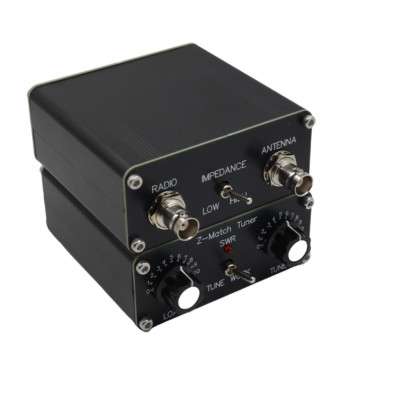 Manual QRP Z-Match Antenna Tuner 3-28MHz 5W Shortwave Radio D1G84094