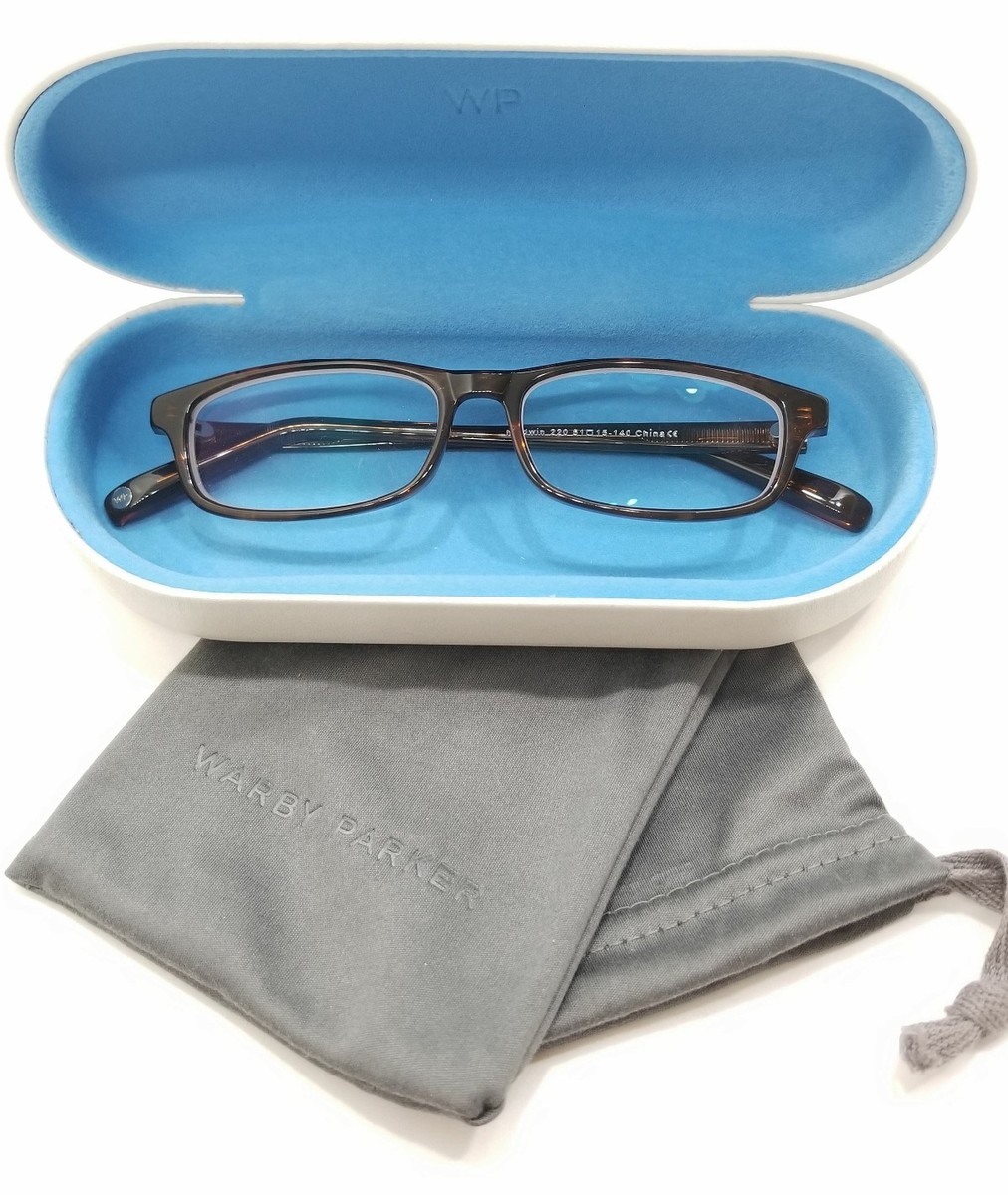 Warby Parker NEDWIN 220 51/15 140 Glasses Frames Eyeglass w/ Case