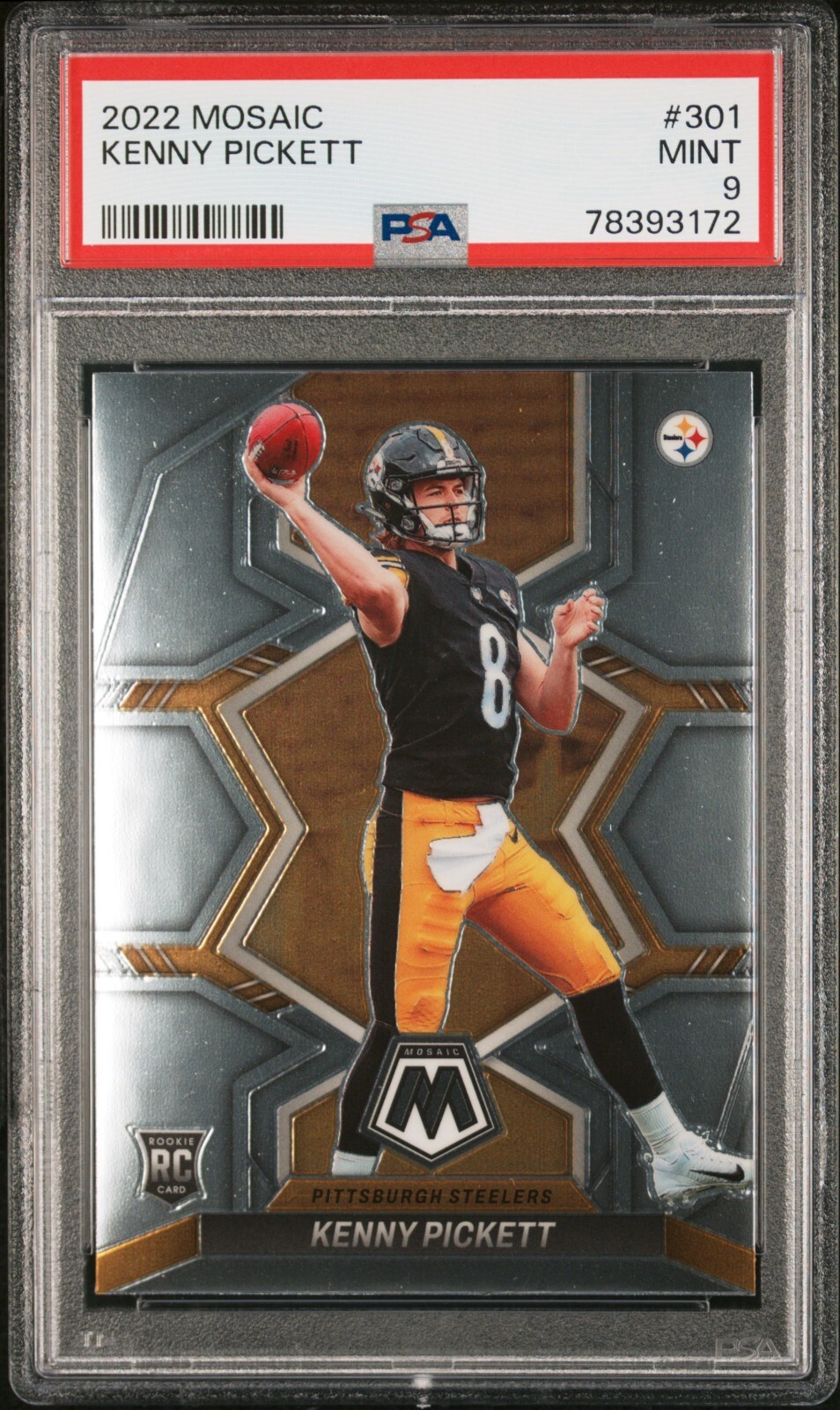 Kenny Pickett Panini Mosaic #301 Base