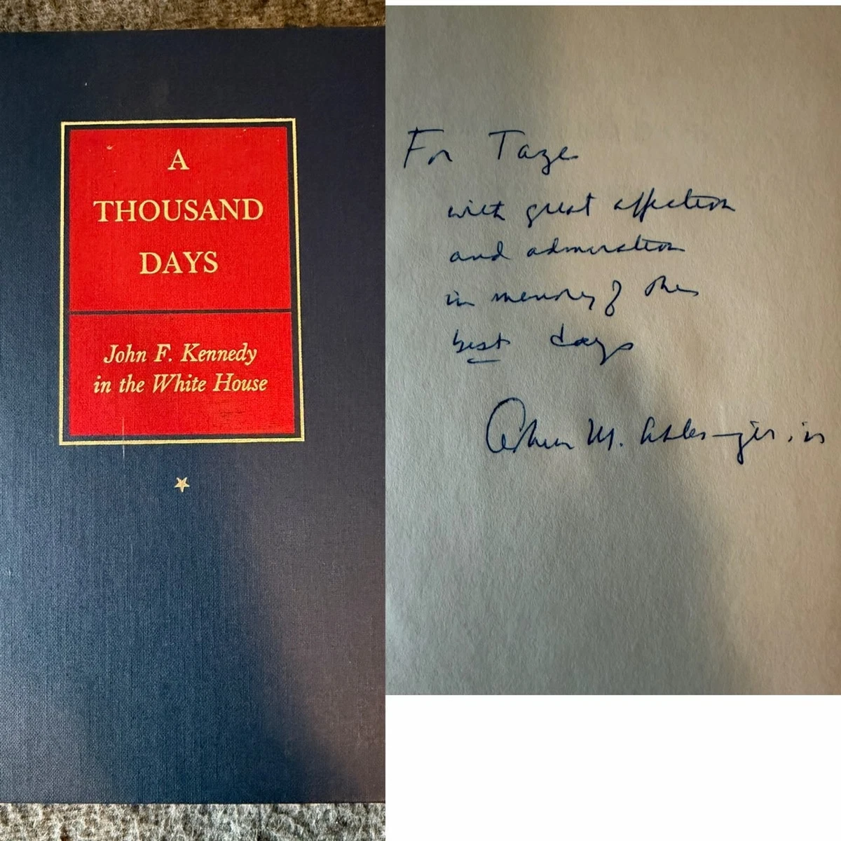 Las mejores ofertas en John F Kennedy firmado en libros antiguos y