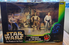 Hasbro Star Wars The Power Of The Force Purchase Of The Droids 3pk Figures