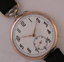 ALL ORIGINAL Fully Serviced THIEL 1920's ANTIQUE German Wrist Watch Perfect