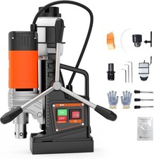 Mag Drill Press,1750W 2 in Boring Diameter,2922Lbf Power Portable Magnetic Drill
