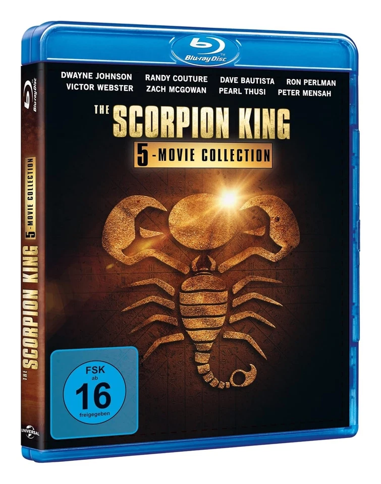 The Scorpion King - Teil: 1 - 5 (2002 - 2018)[Blu-ray/Neu/OVP] Dwayne Johnson, R - Bild 1 von 4